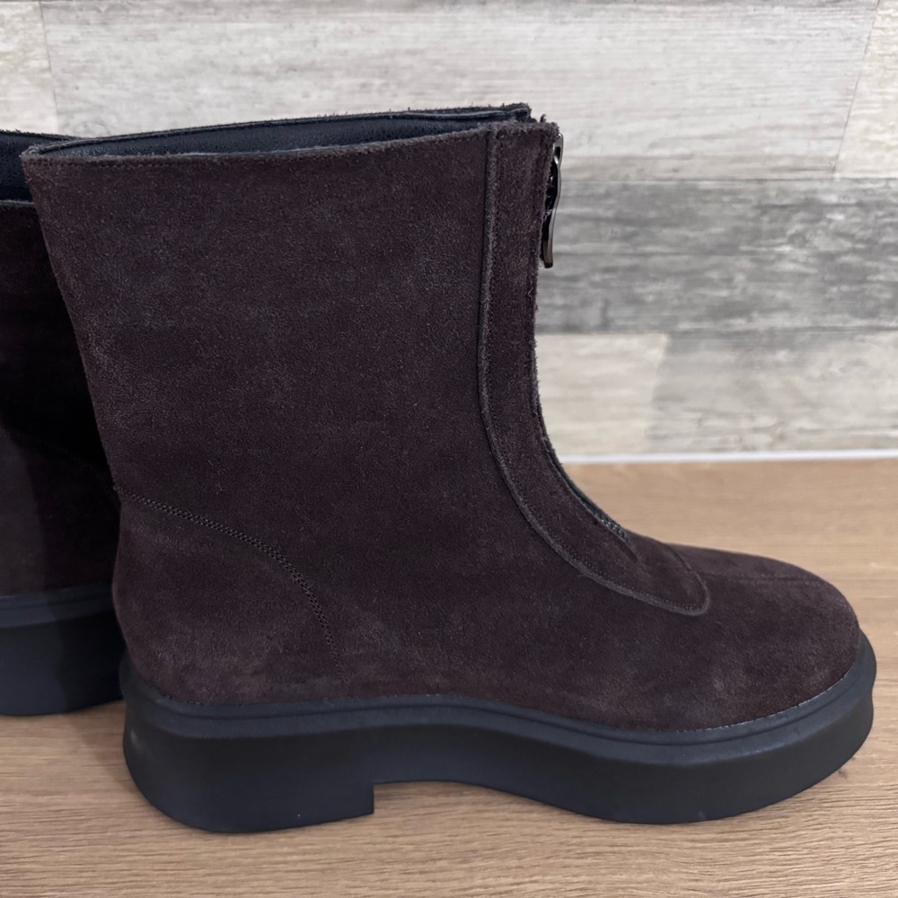 Aquadiva  Dark Brown Suede Ankle Boots